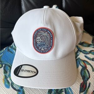 Columbia Ivory Perforated Sun Hat